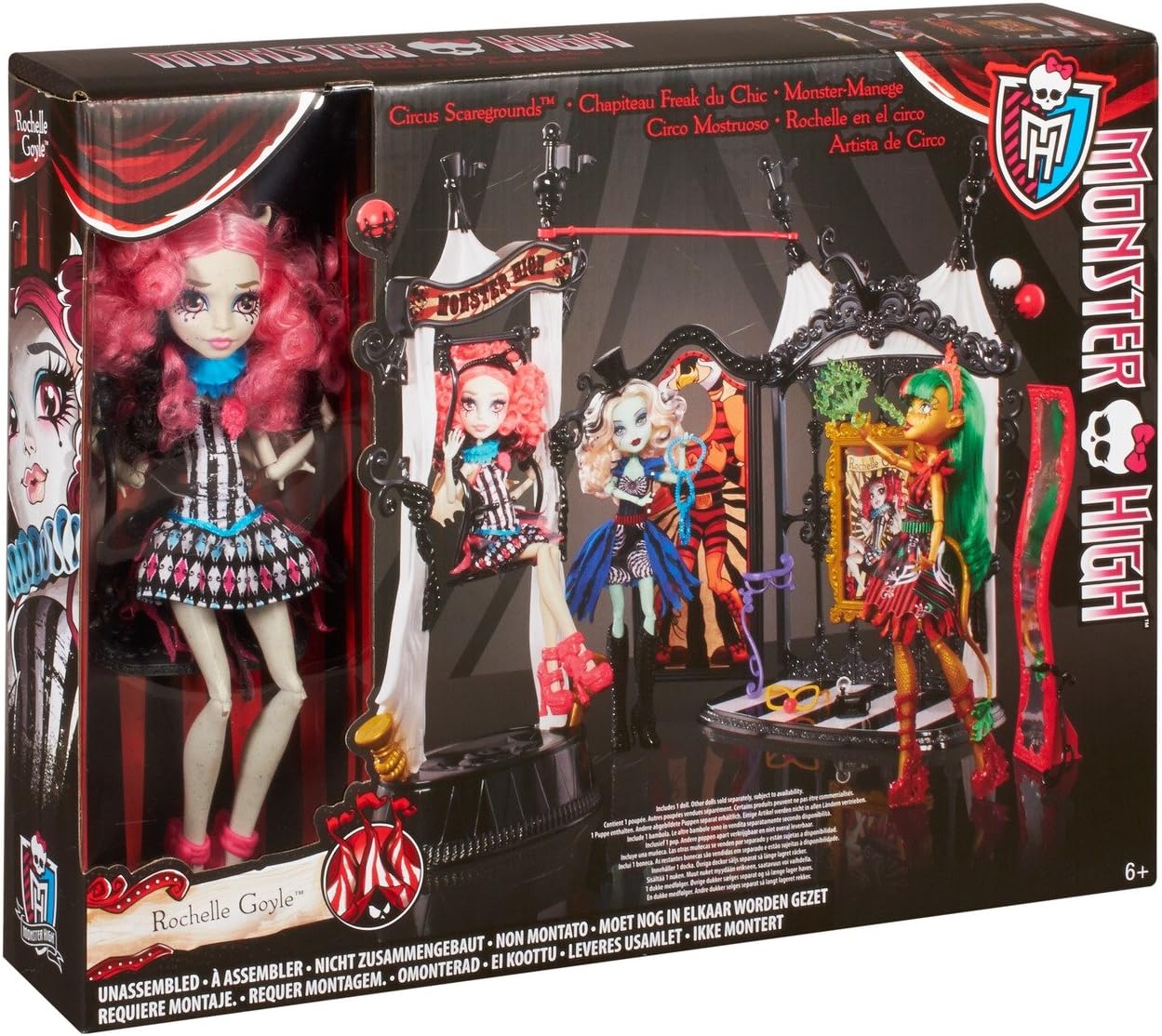 Monster High Freak du Chic Funhouse and Rochelle Goyle Doll Playset - Image 8