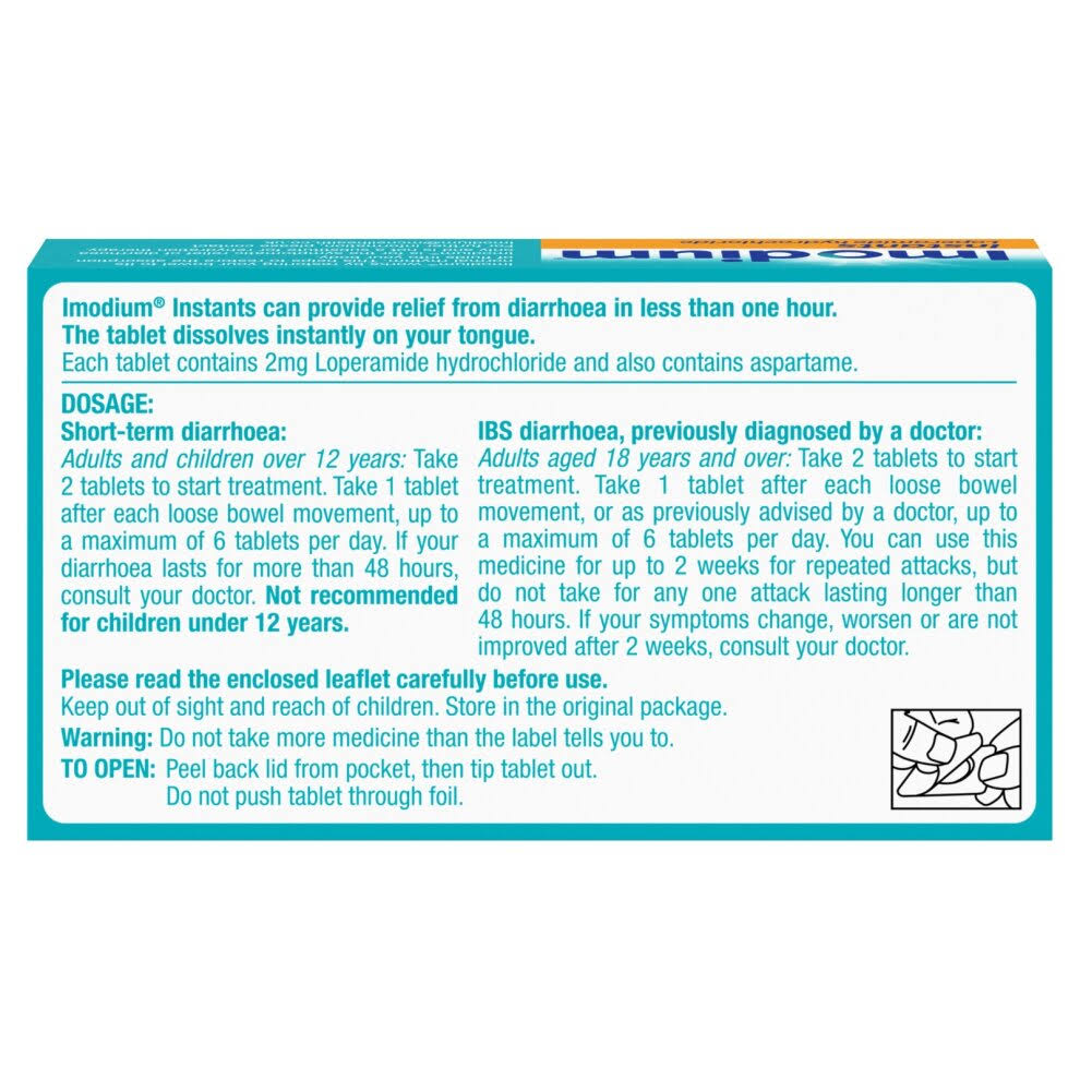 Imodium Instants 12s - Image 3
