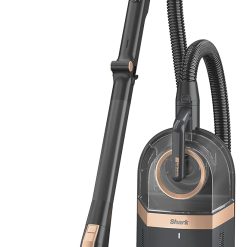 Shark CZ2001 Canister Vacuum Vertex Bagless Corded with Self-Cleaning Brushroll & DuoClean PowerFins, Black/Copper, Placeholder