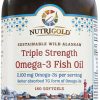 NutriGold Triple Strength Omega-3 Fish Oil 180 Softgels